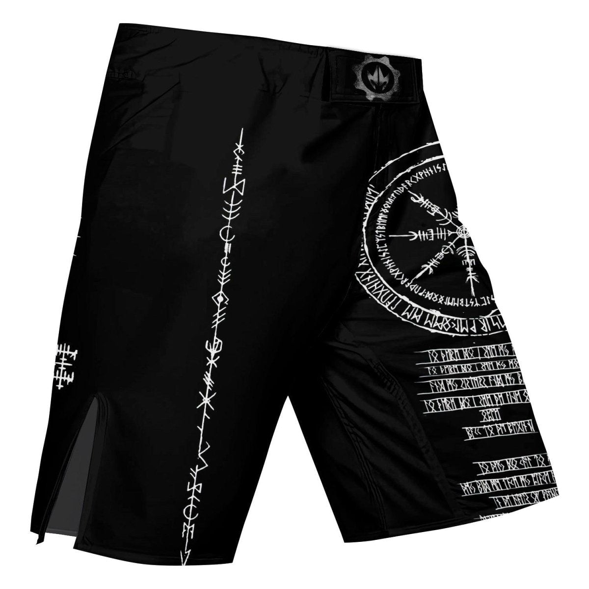 Vikings Shield Runes Fight Shorts - BattleFitGear