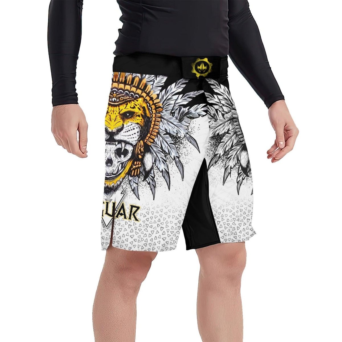 Aztec Warrior Fight Shorts - BattleFitGear