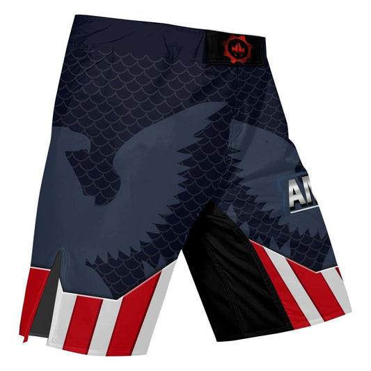 Captain American Fight Shorts - BattleFitGear