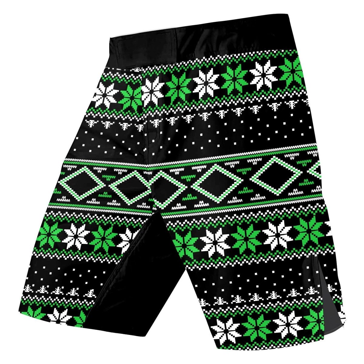 Santa Christmas Fight Shorts - BattleFitGear