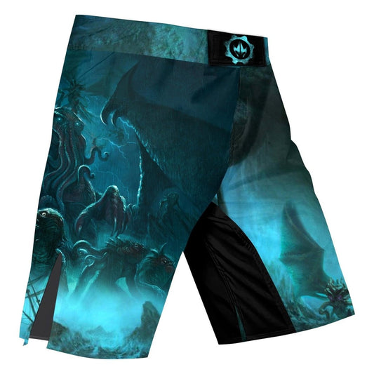 Crew Of Cthulhu Fight Shorts - BattleFitGear