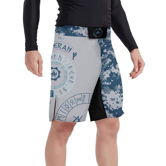 Navy Veteran Viking Fight Shorts - BattleFitGear