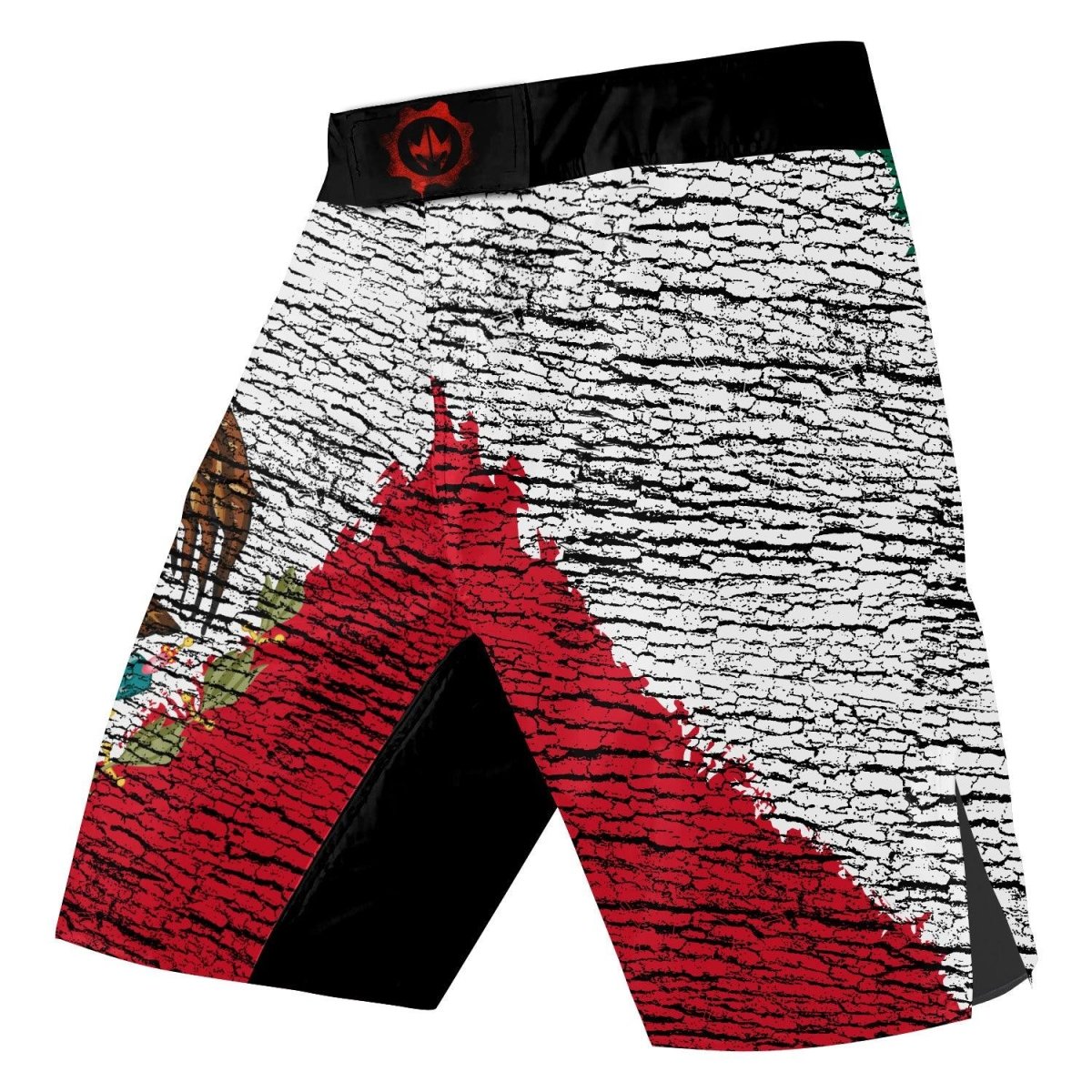 Mexico Flag Fight Shorts - BattleFitGear