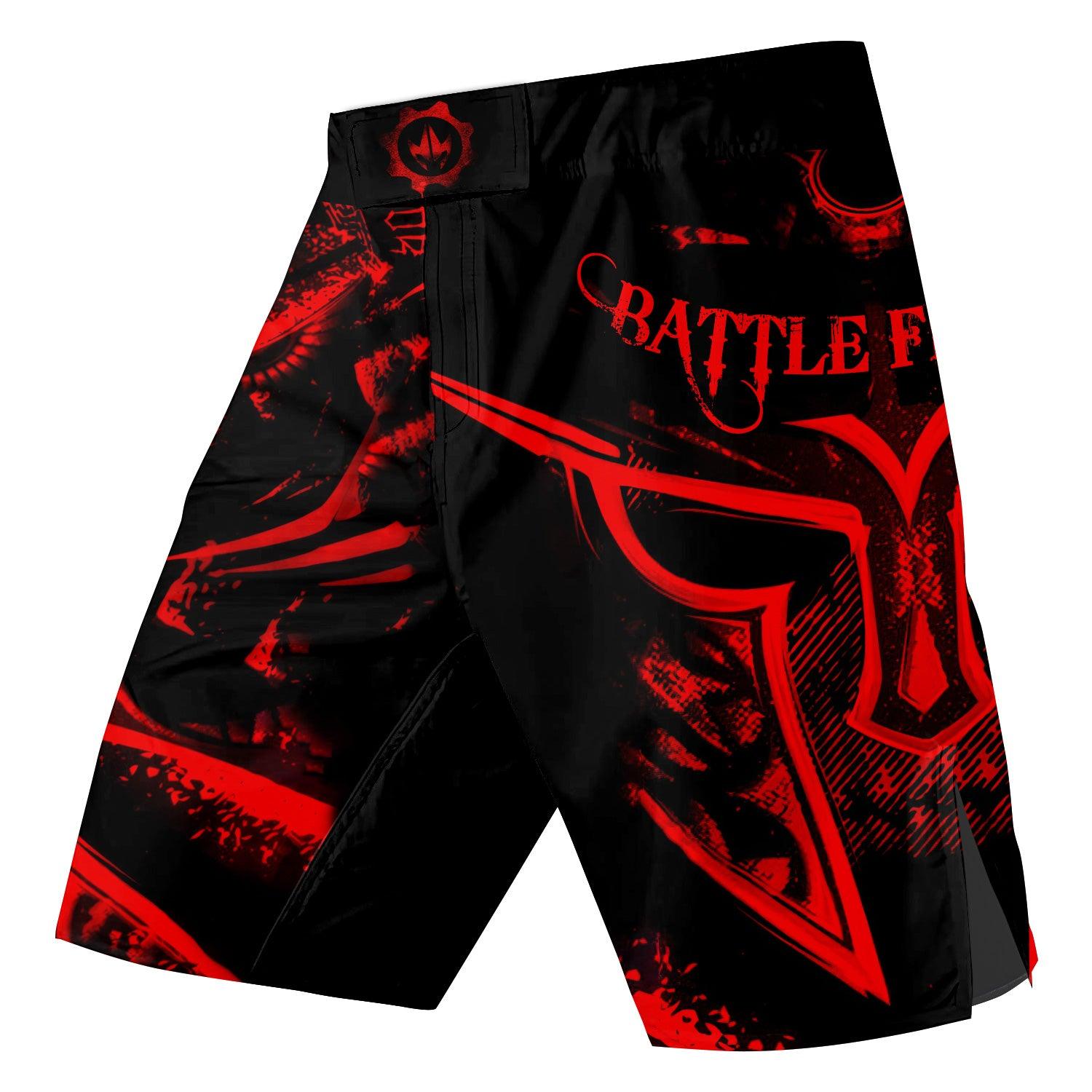Spartan Red Fight Shorts