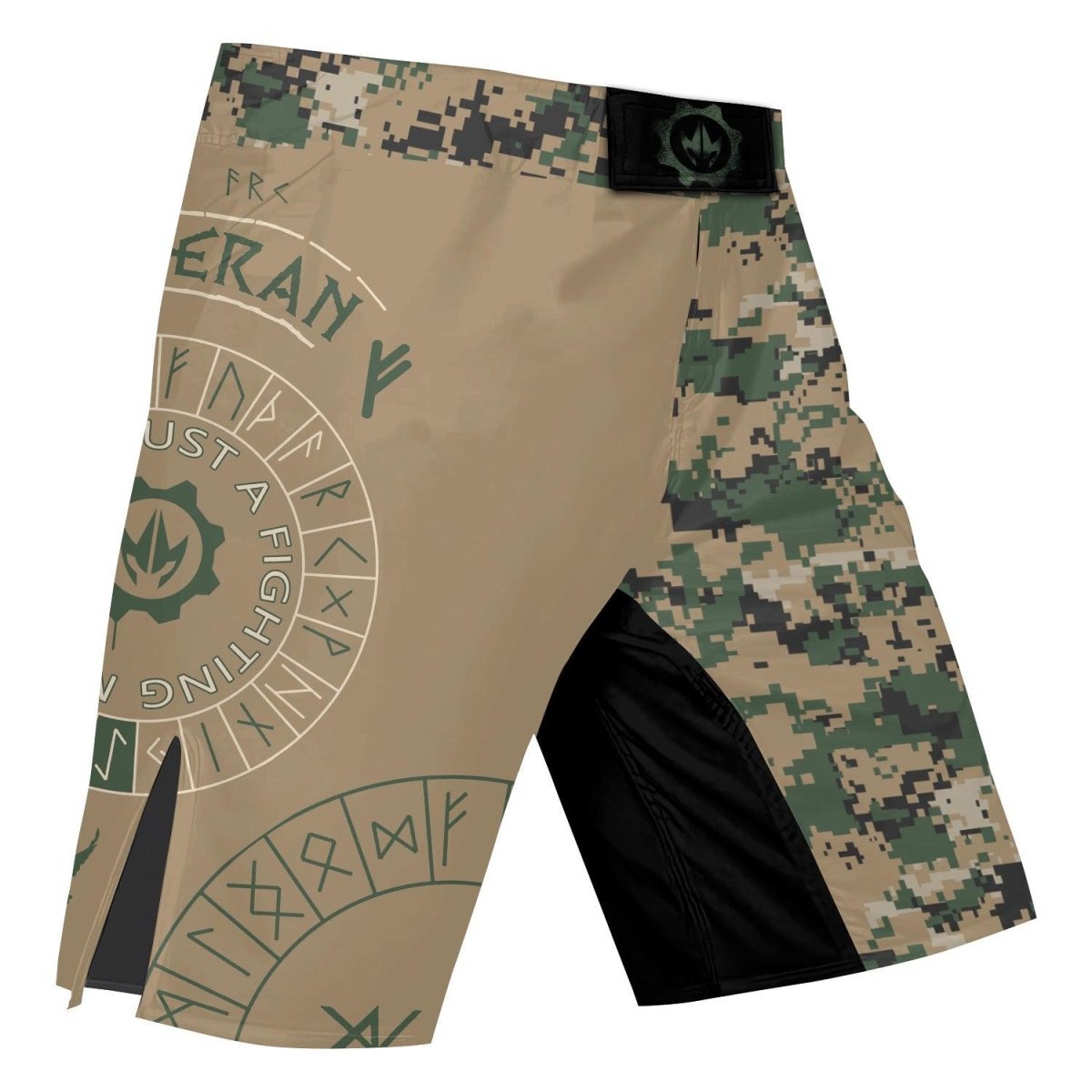 Marine Veteran Viking Fight Shorts - BattleFitGear