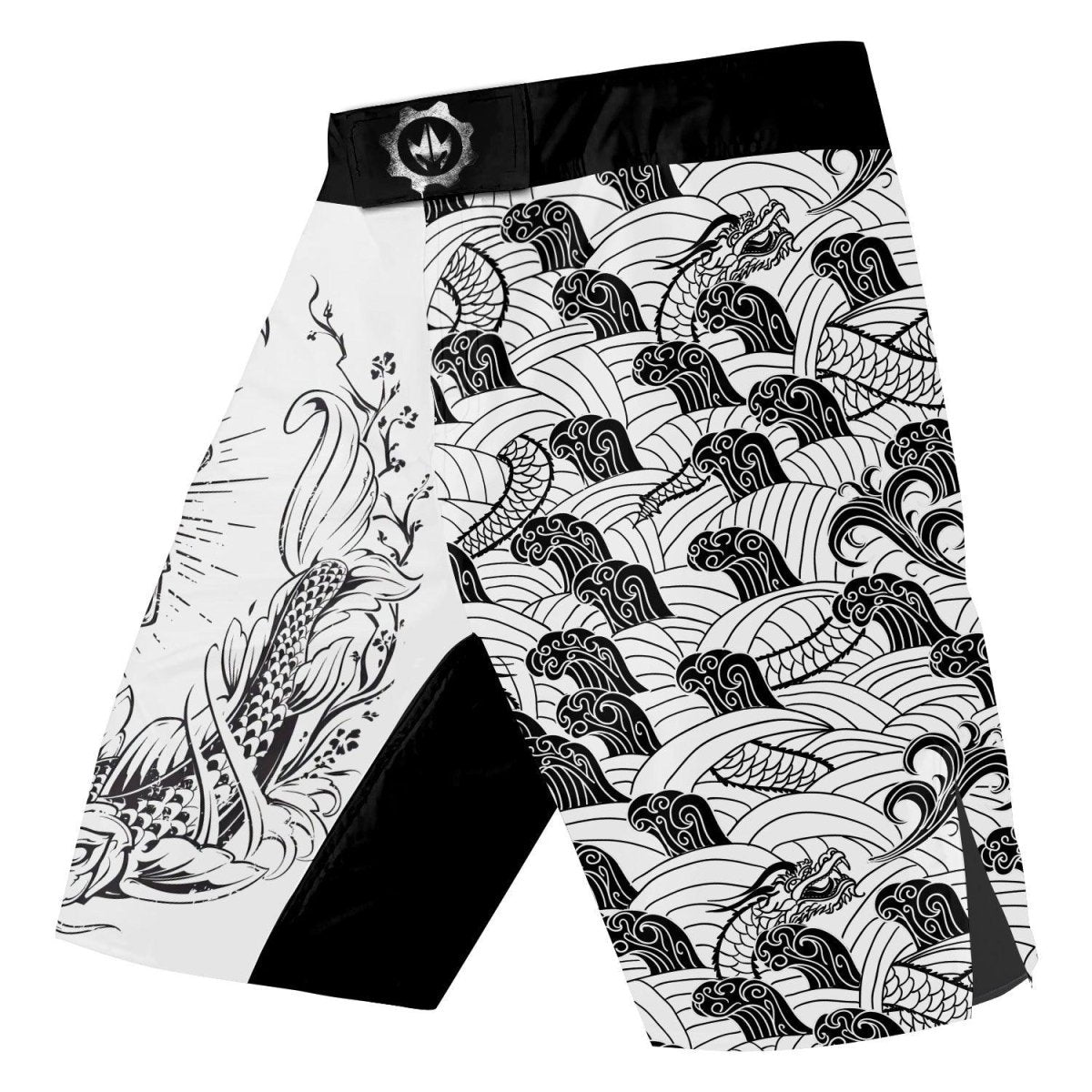 Samurai Dragon Fight Shorts - BattleFitGear