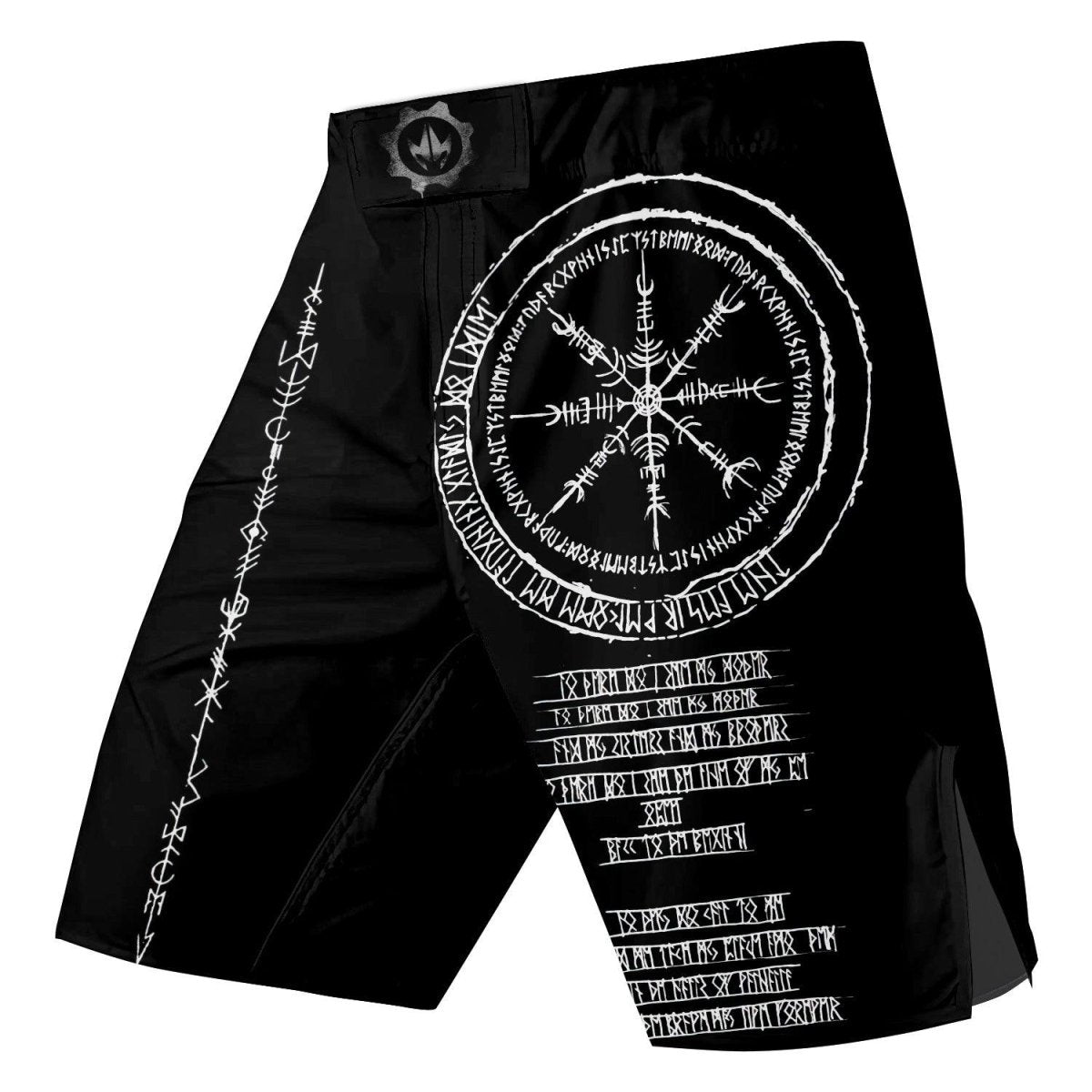 Vikings Shield Runes Fight Shorts - BattleFitGear