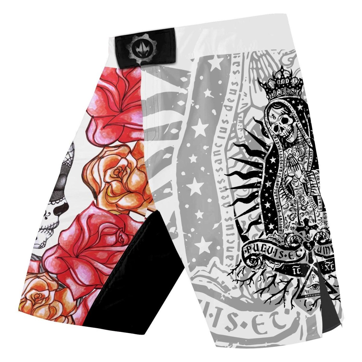 La Santa Muerte Fight Shorts - BattleFitGear