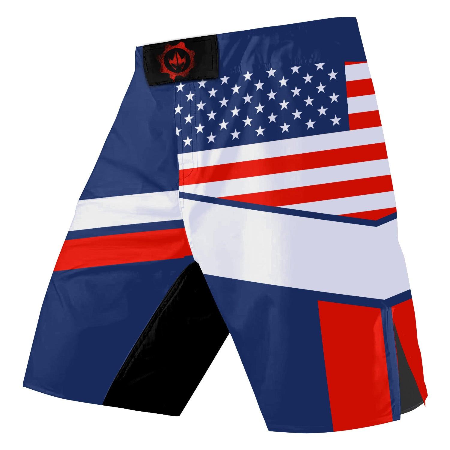 American Flag Fight Shorts