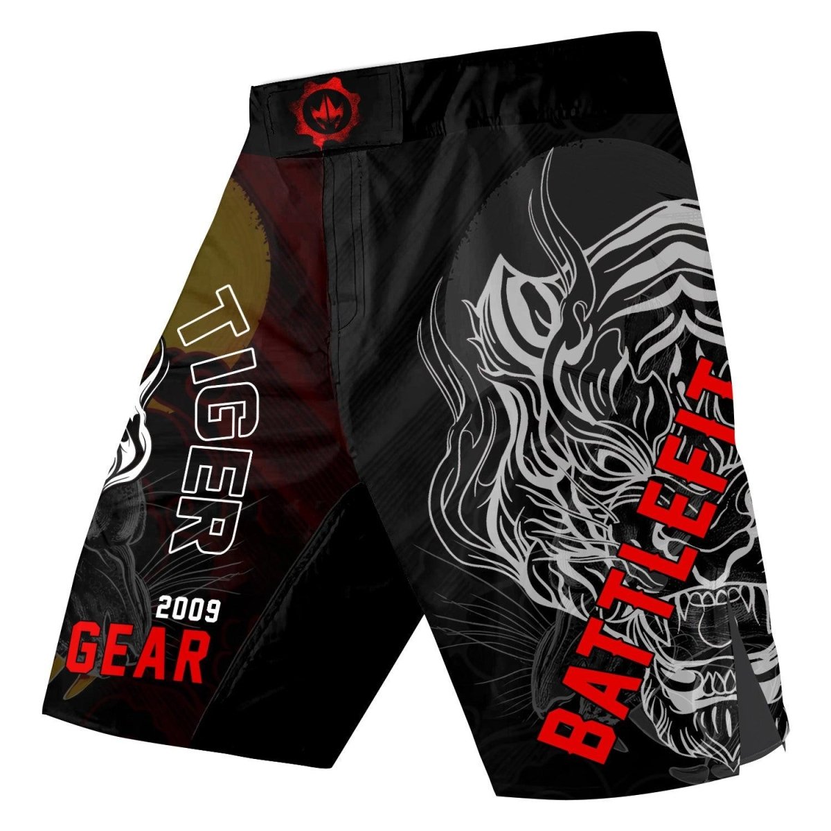 Shadow Tiger Fight Shorts - BattleFitGear