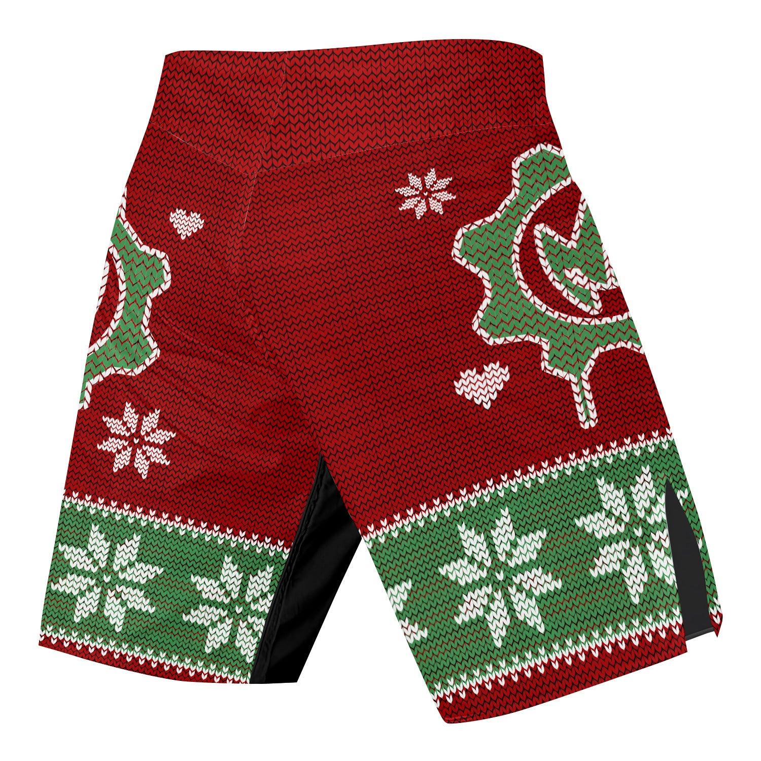 Santa & Satan Christmas Fight Shorts