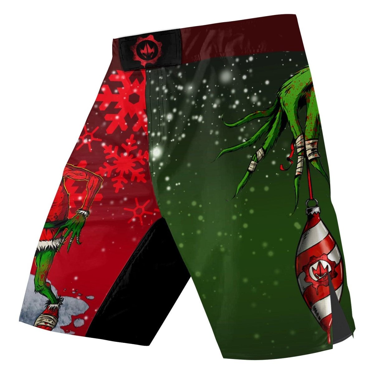 The Clinch Christmas Fight Shorts - BattleFitGear