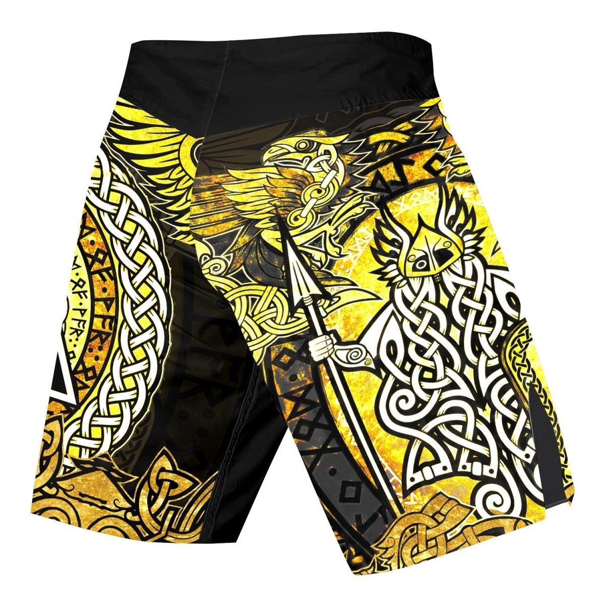 Odin Norse Rune Fight Shorts - BattleFitGear