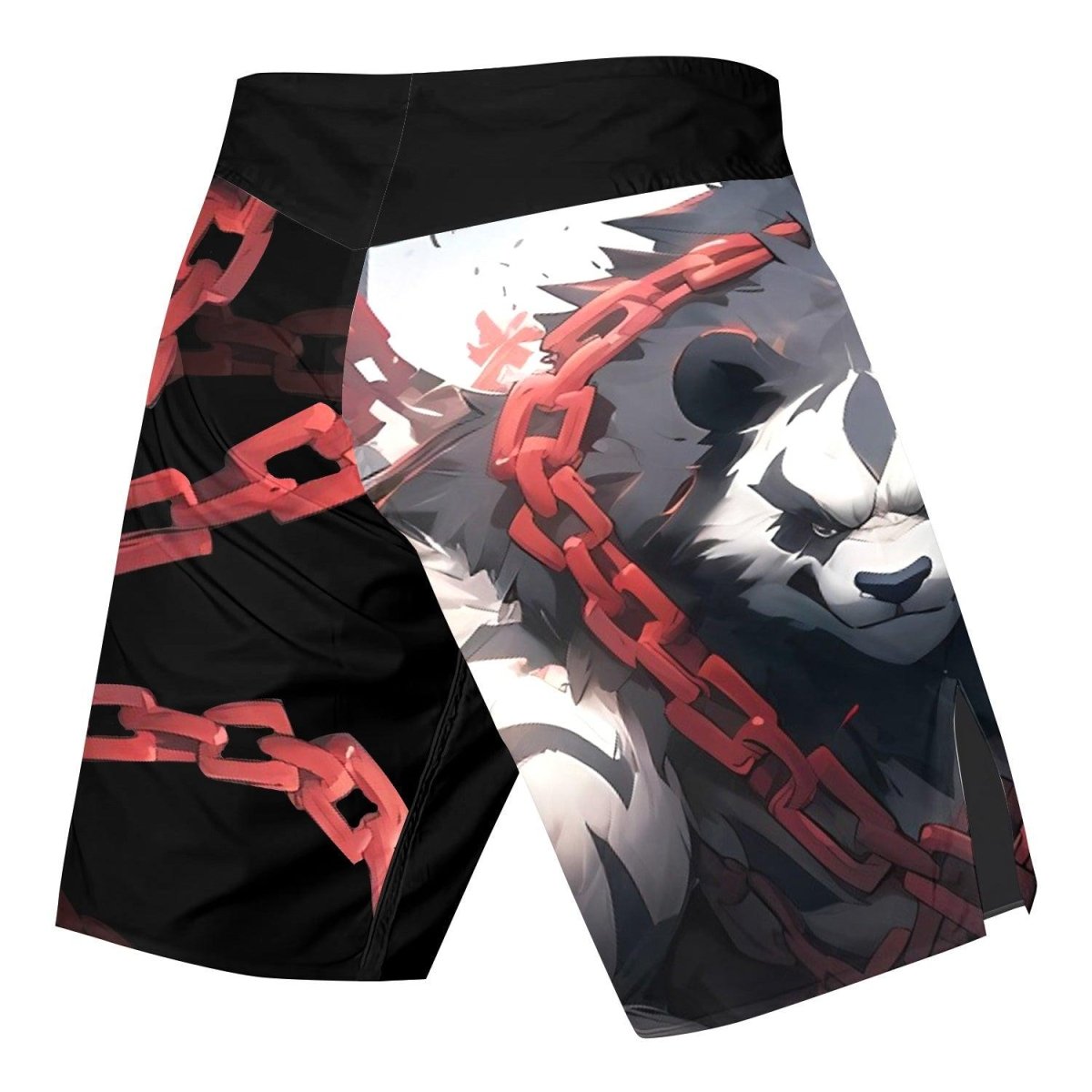 Warrior Panda Skull Fight Shorts - BattleFitGear