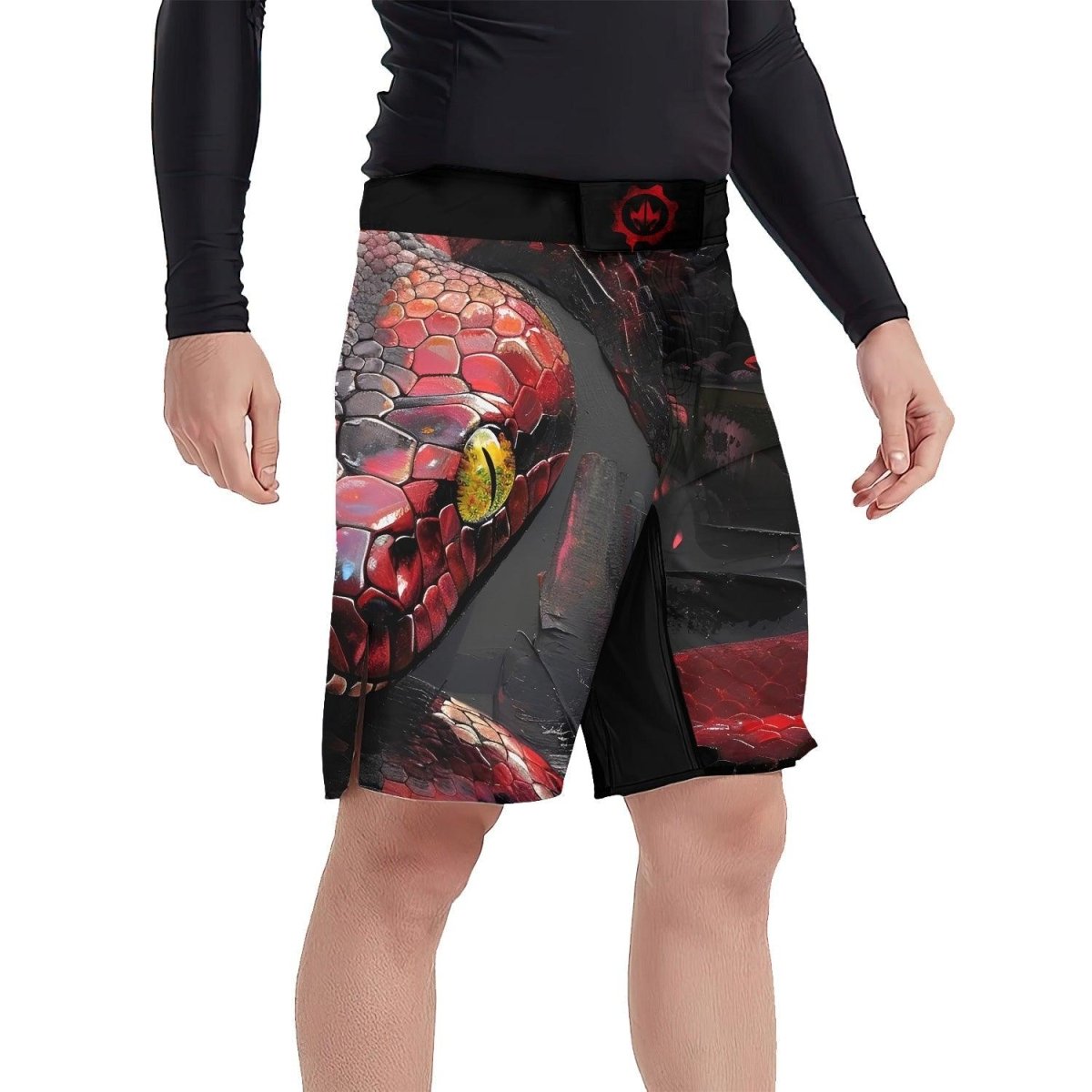 Red Viper Fight Shorts - BattleFitGear