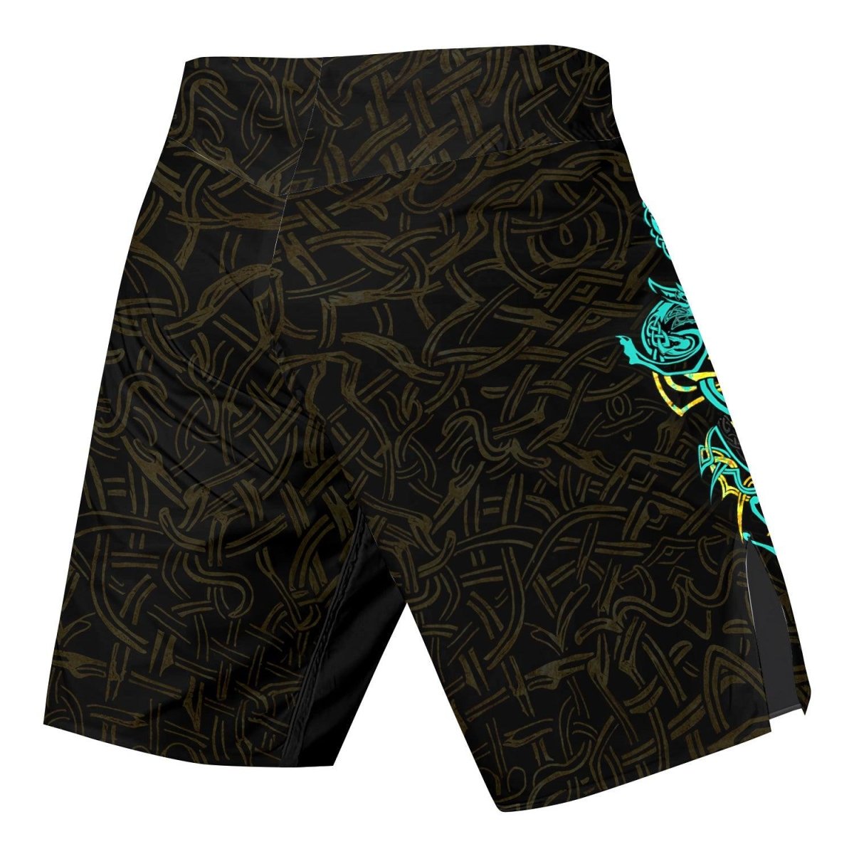 Fenrir Norse Wolf Fight Shorts - BattleFitGear