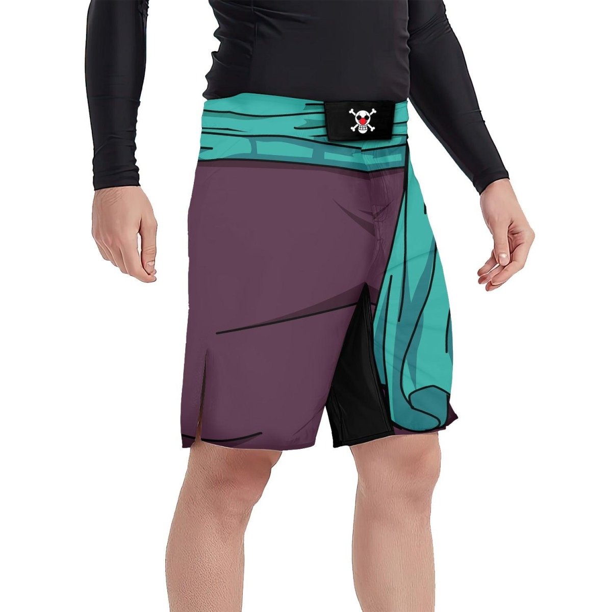 Four Emperors Buggy One Piece Shorts - BattleFitGear