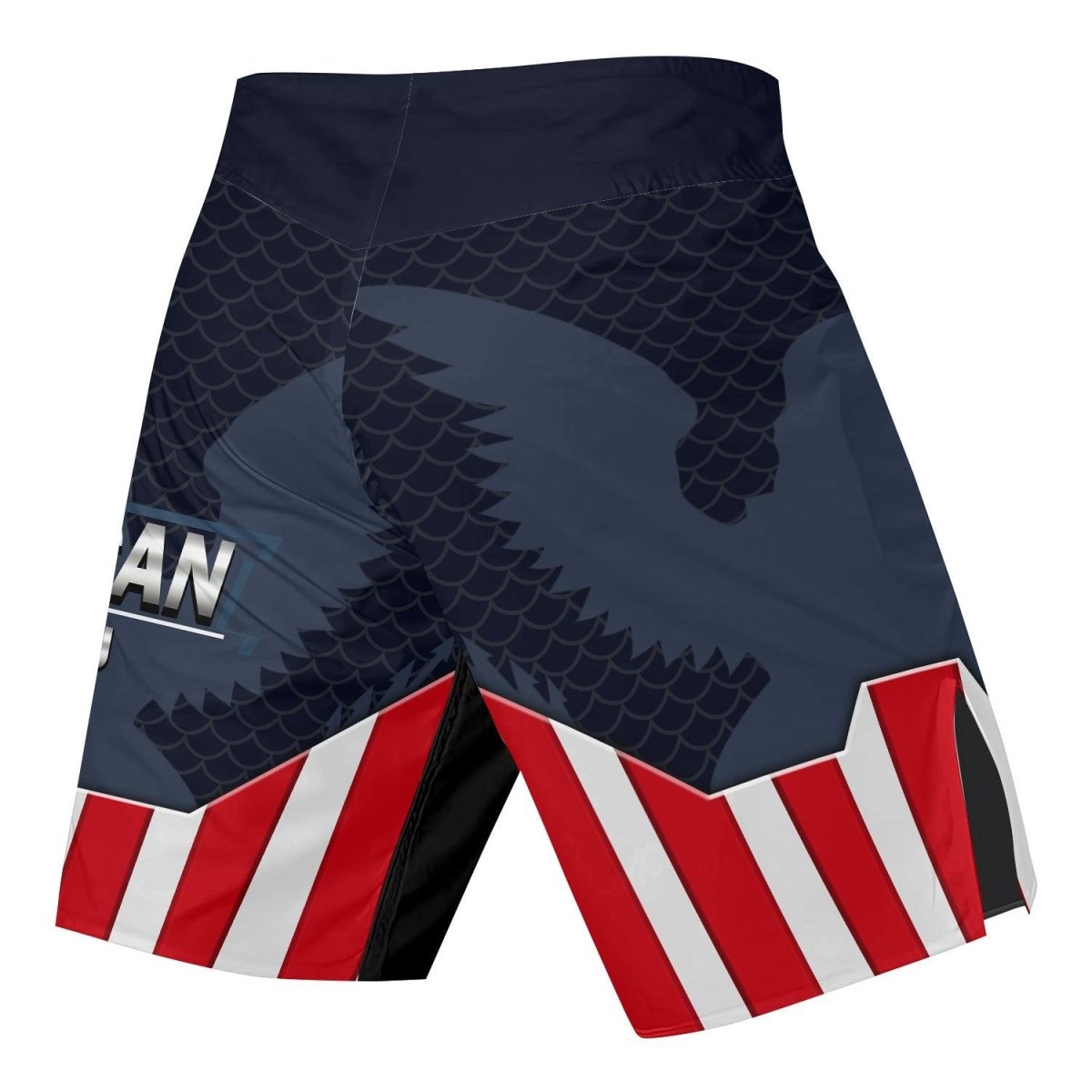 Captain American Fight Shorts - BattleFitGear