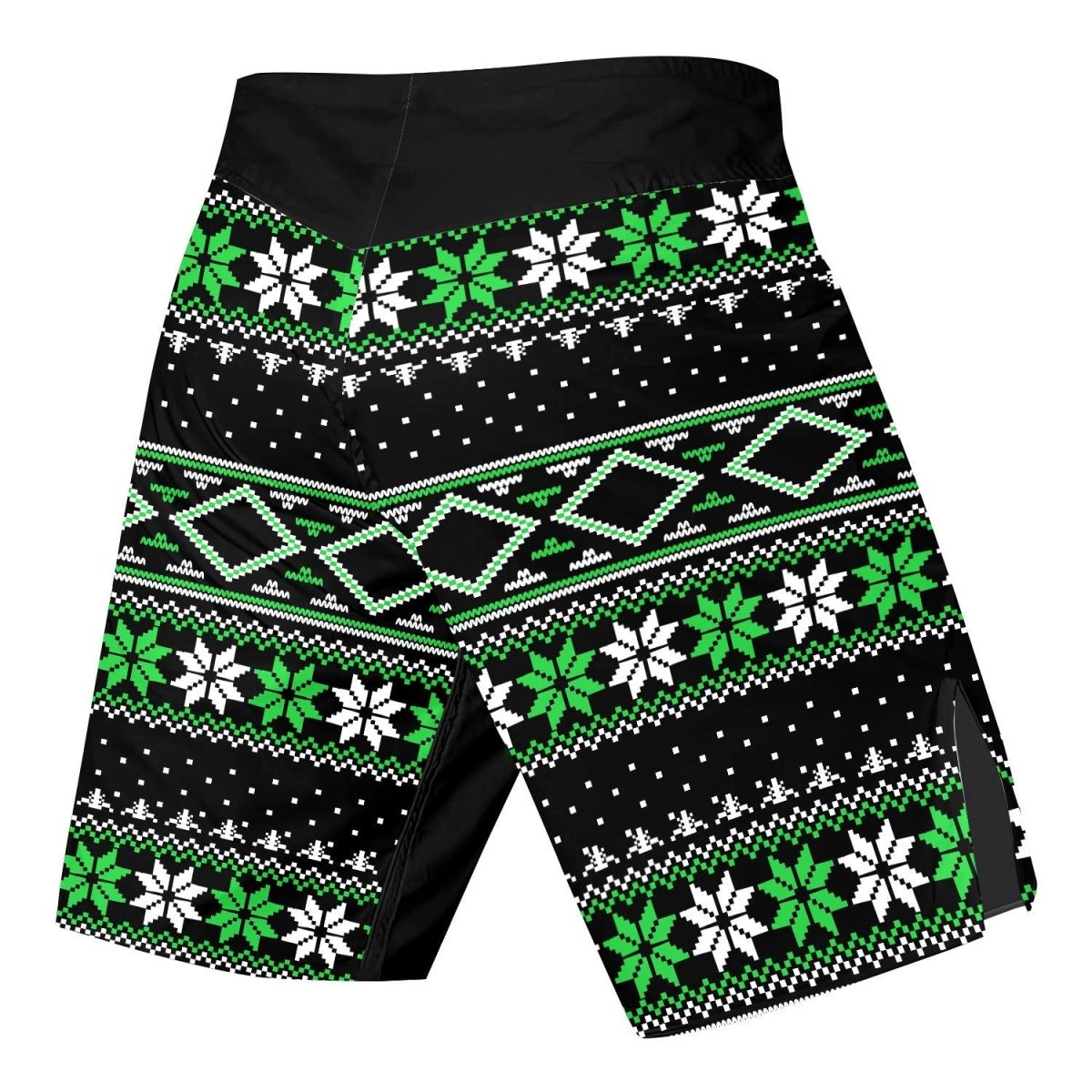 Santa Christmas Fight Shorts - BattleFitGear