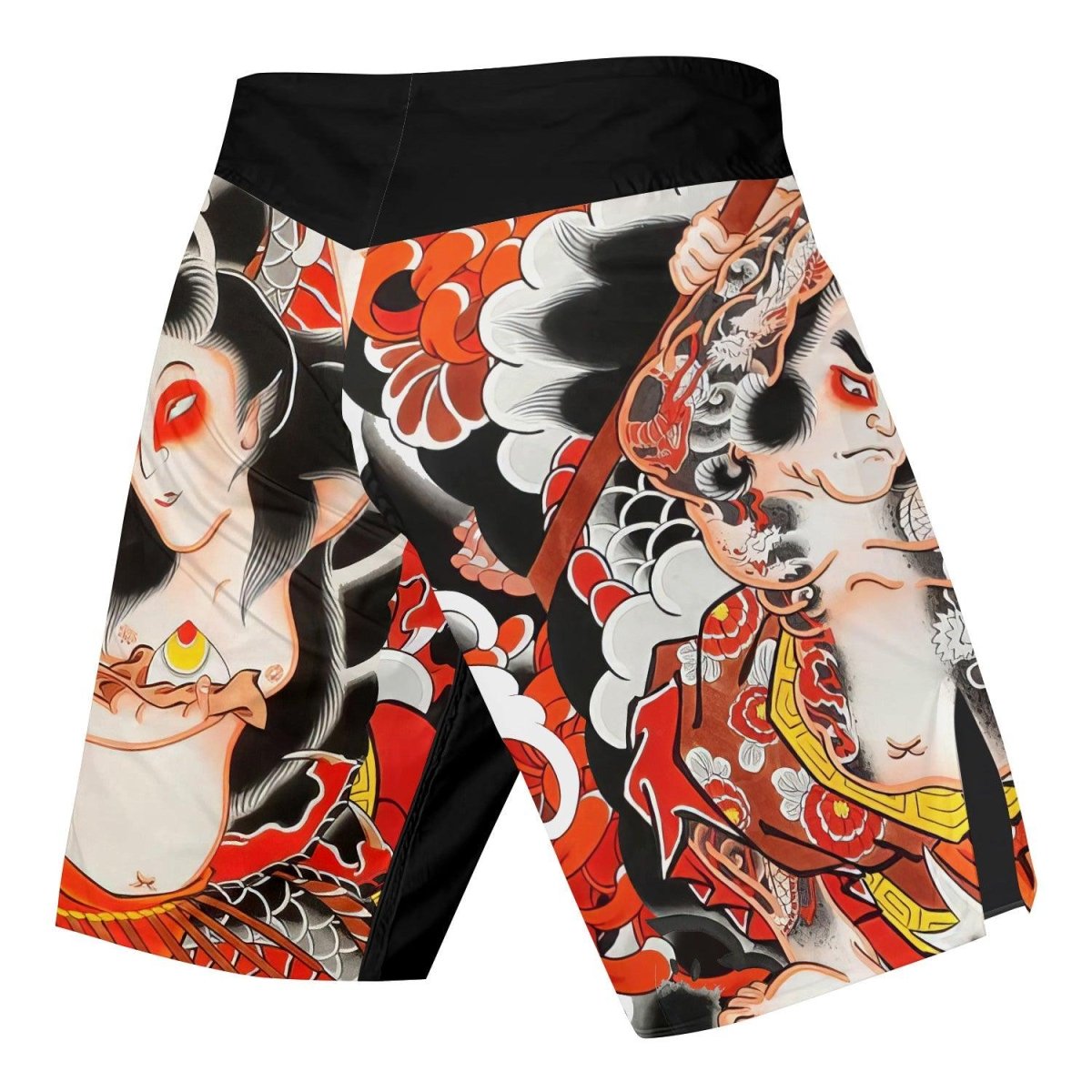 Kumonryu Shishin VS Tamatori Hime Fight Shorts - BattleFitGear