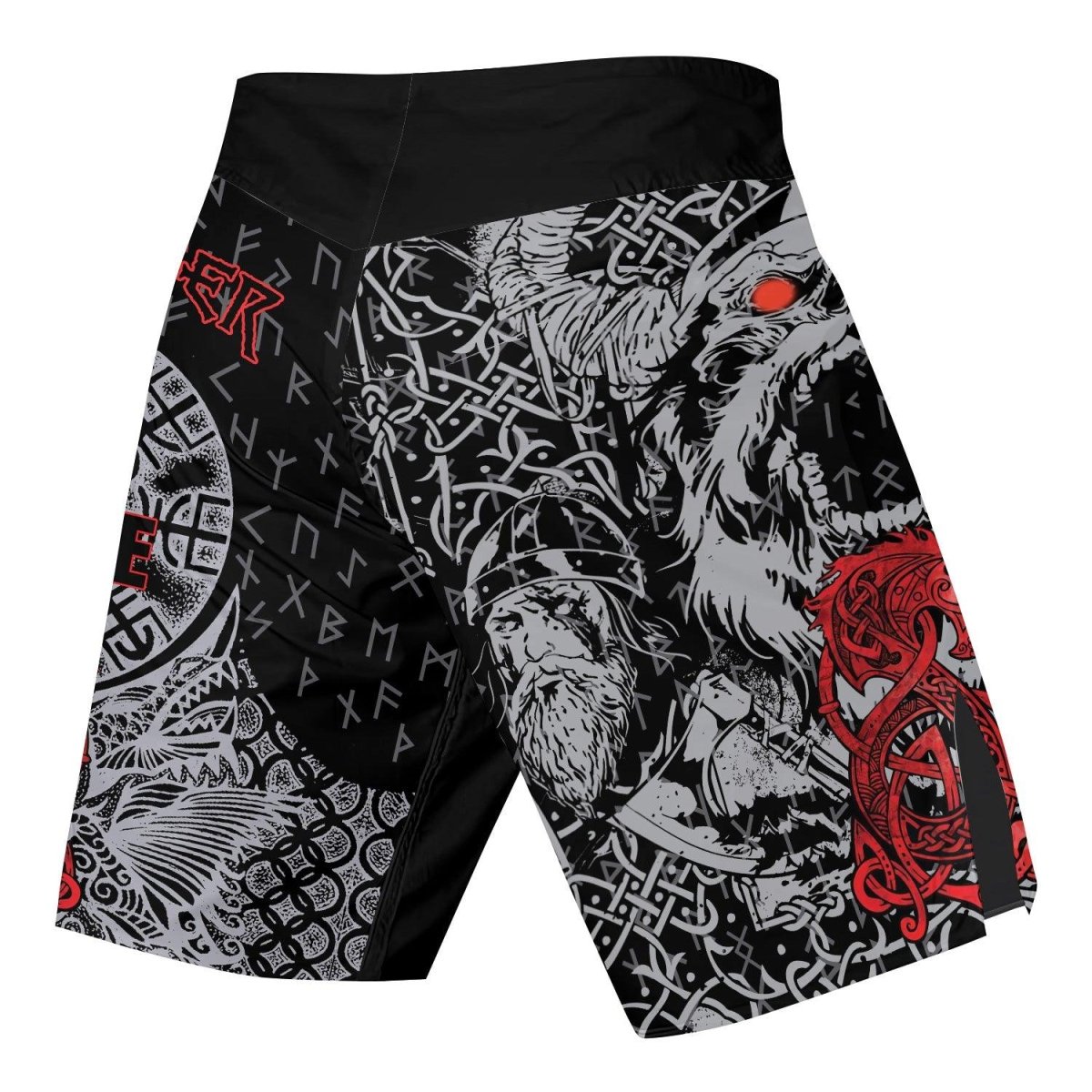 Rage Of Viking Berserker Fight Shorts - BattleFitGear