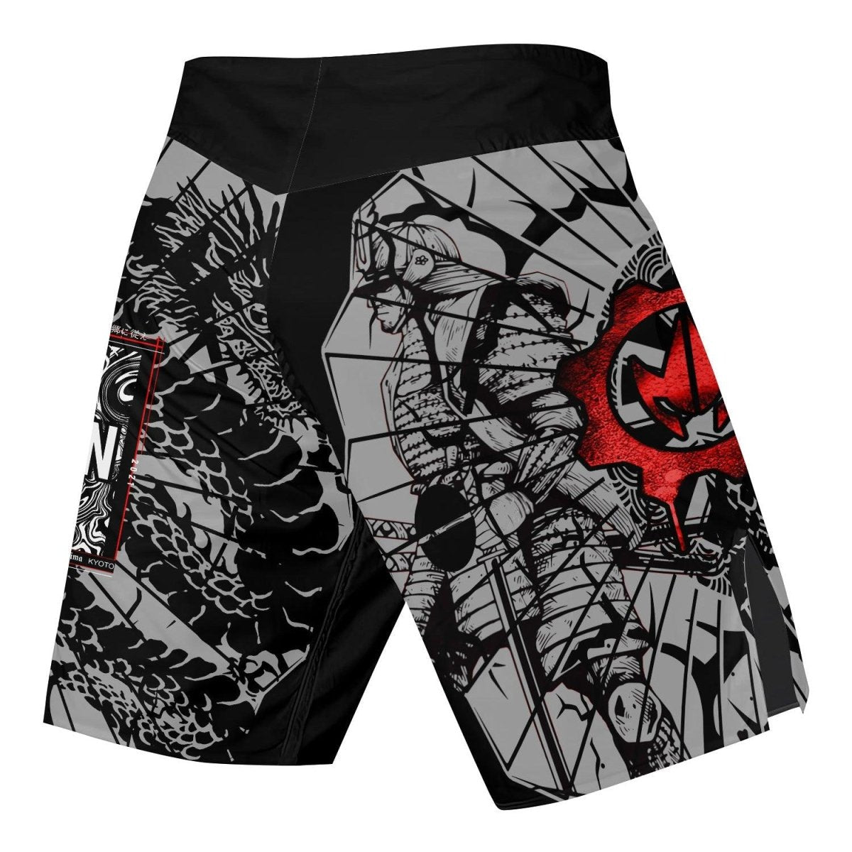 Samurai VS Dragon Fight Shorts - BattleFitGear