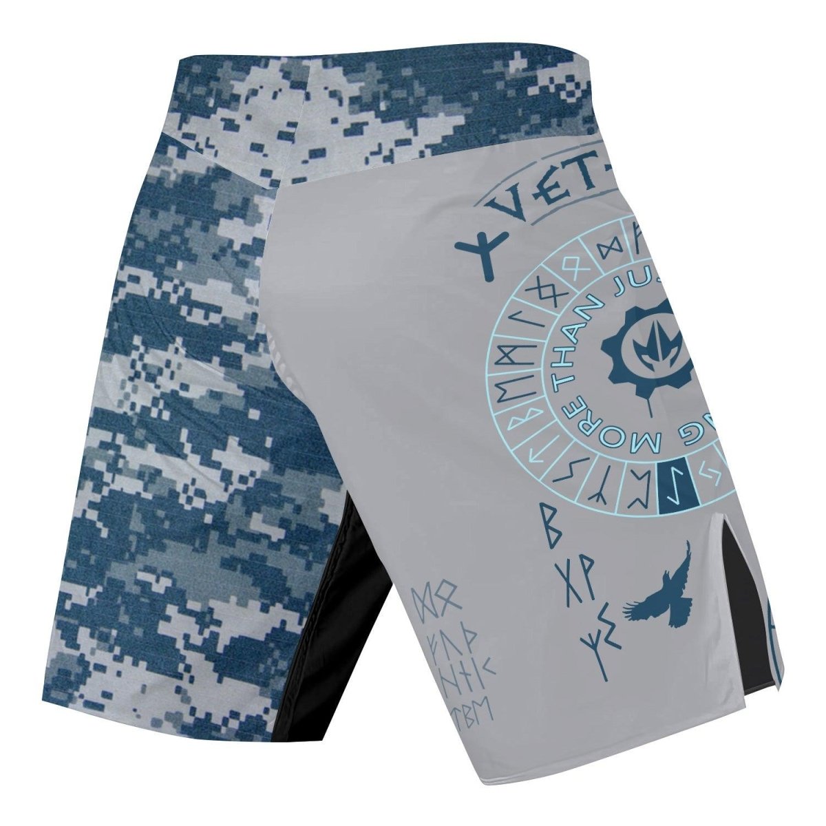 Navy Veteran Viking Fight Shorts - BattleFitGear