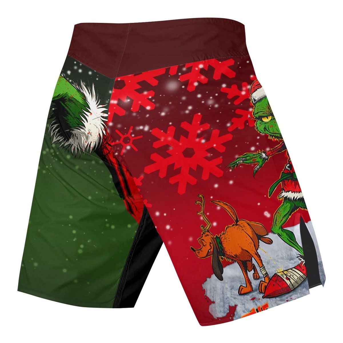 The Clinch Christmas Fight Shorts - BattleFitGear