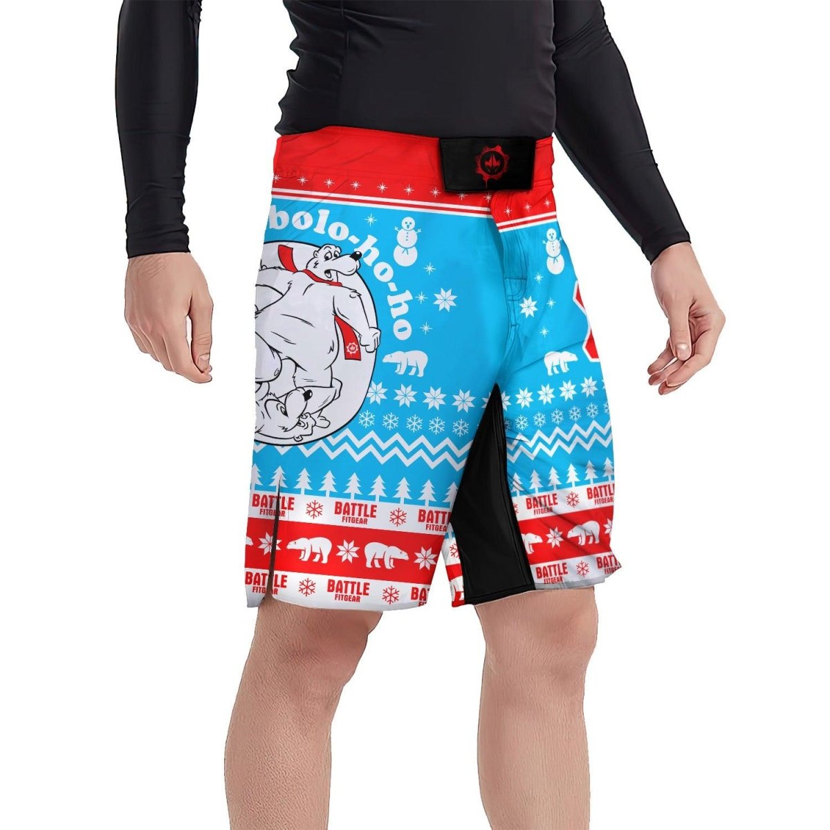 Bearimbolo - Ho - Ho Fight Shorts - BattleFitGear