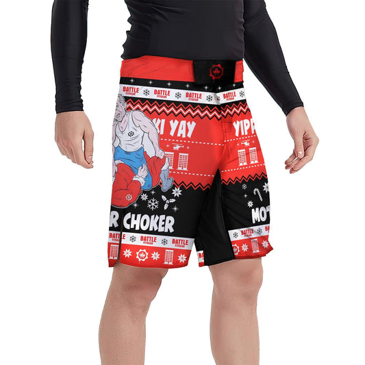 Yippe Ki-Yay Mother Choker Fight Shorts