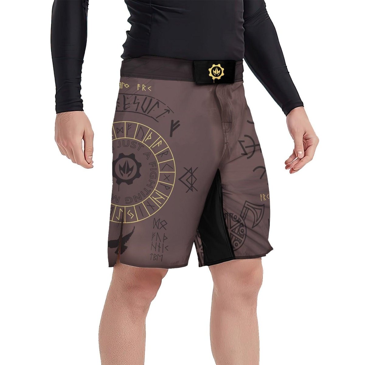 Viking Valhalla Rune Fight Shorts - BattleFitGear