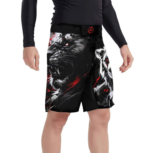 Dangerous Lion Fight Shorts - BattleFitGear