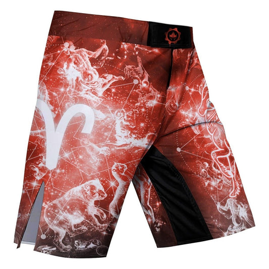 Zodiac Aries Fight Shorts - BattleFitGear