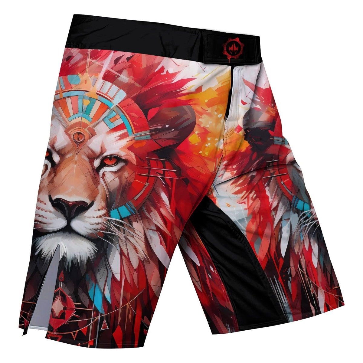 Lion Native Fight Shorts - BattleFitGear