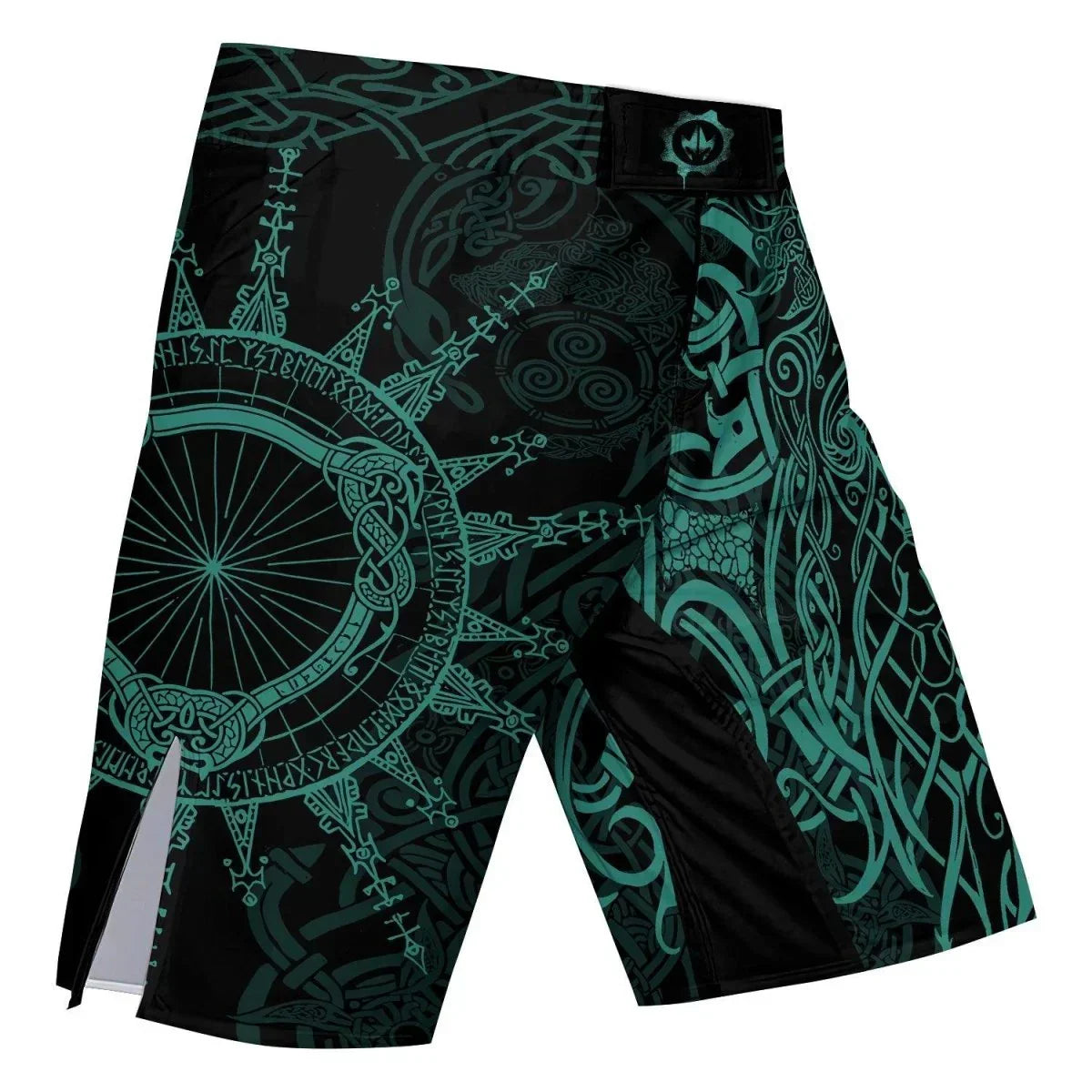 Viking Rune Celtic Fight Shorts | MMA Fight Shorts | Gift for Friends