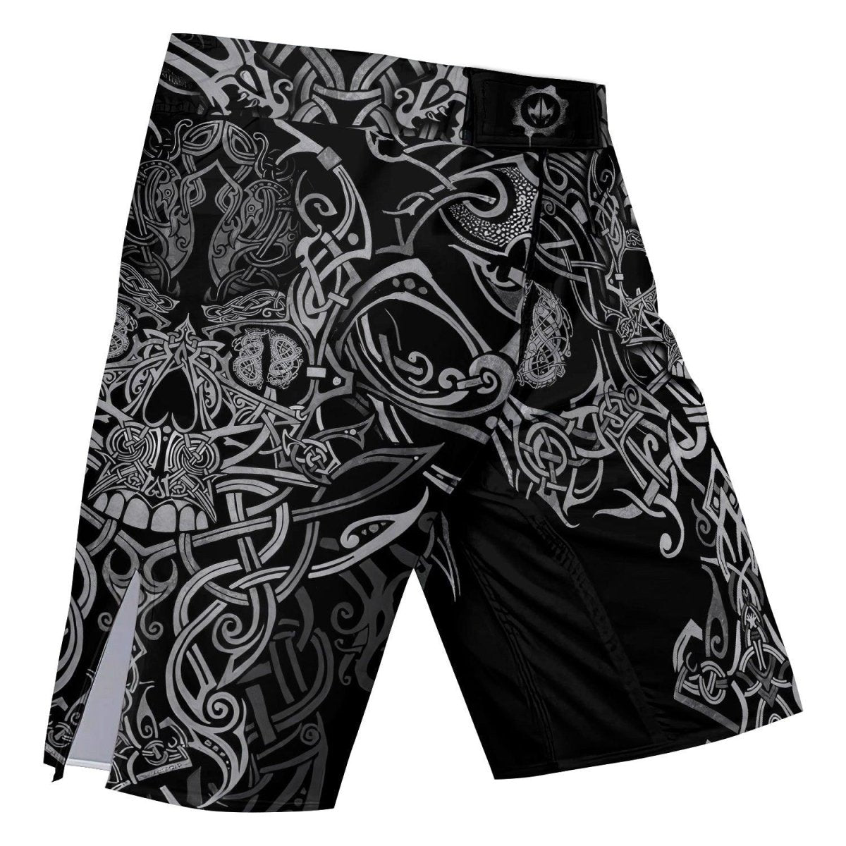 Viking Norse Skull Fight Shorts - BattleFitGear