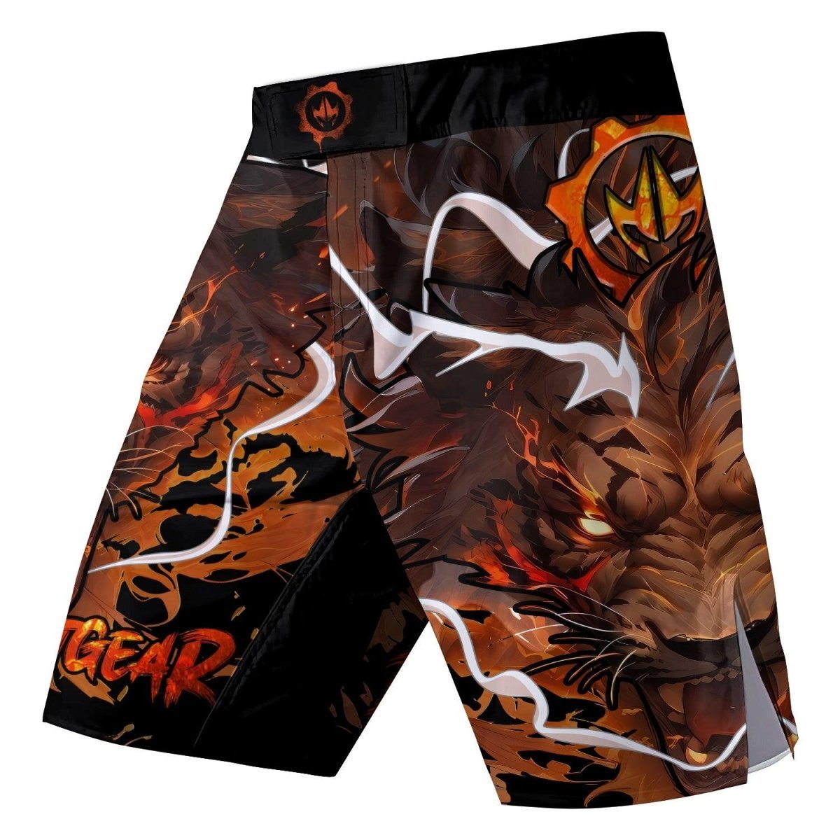 Thunder Lion Fight Shorts - BattleFitGear