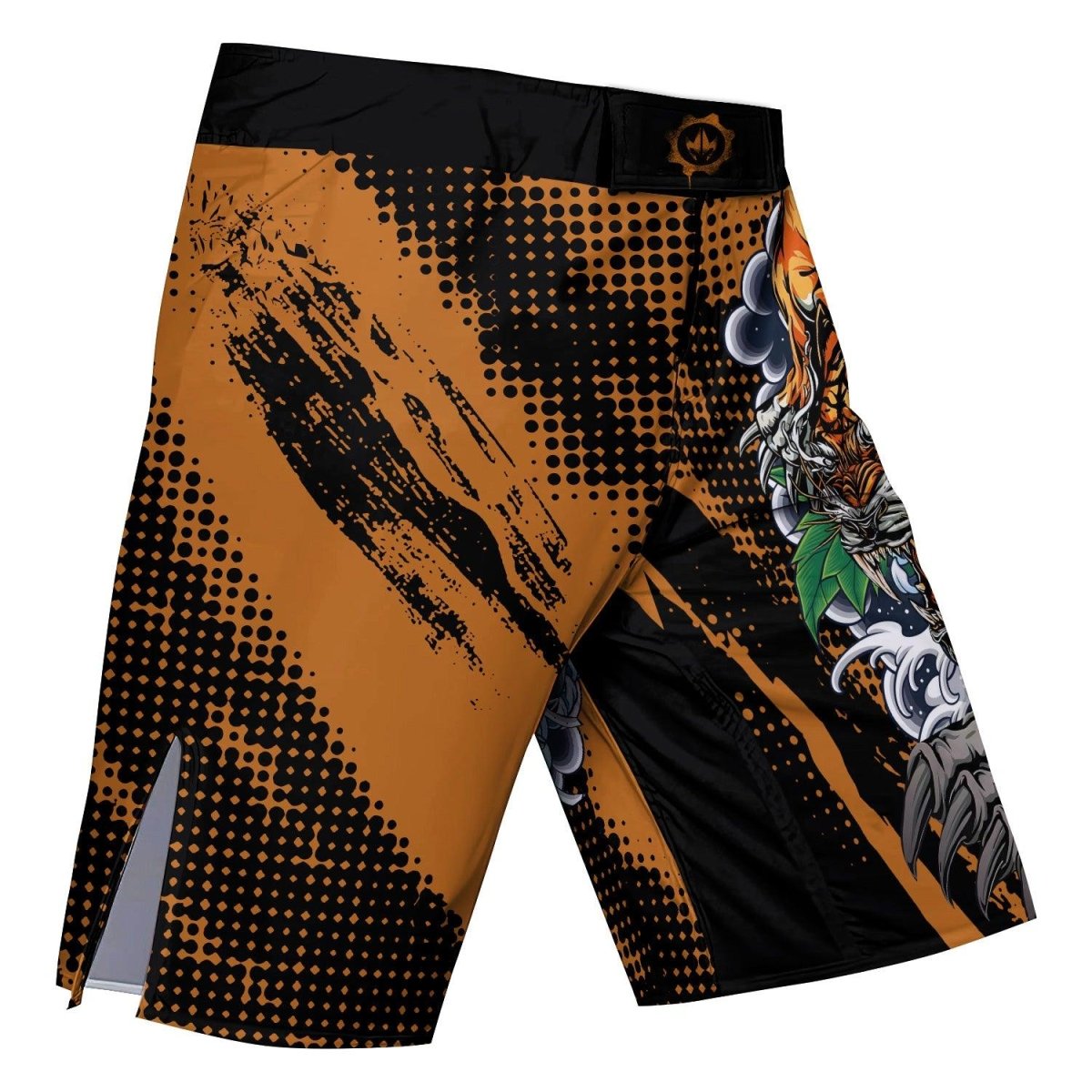 Flower Tiger Fight Shorts - BattleFitGear