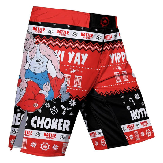 Yippe Ki - Yay Mother Choker Fight Shorts - BattleFitGear