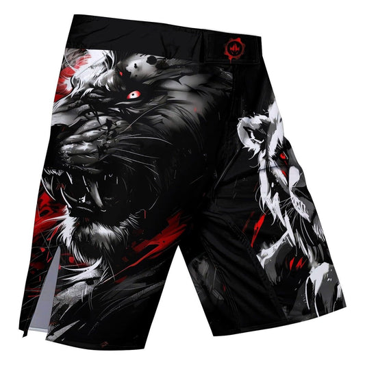 Dangerous Lion Fight Shorts - BattleFitGear