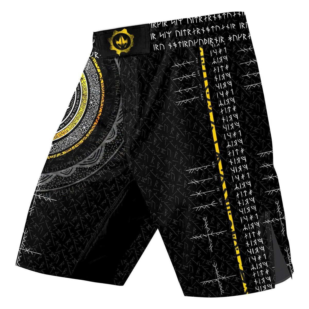 Viking Norse Rune Fight Shorts - BattleFitGear