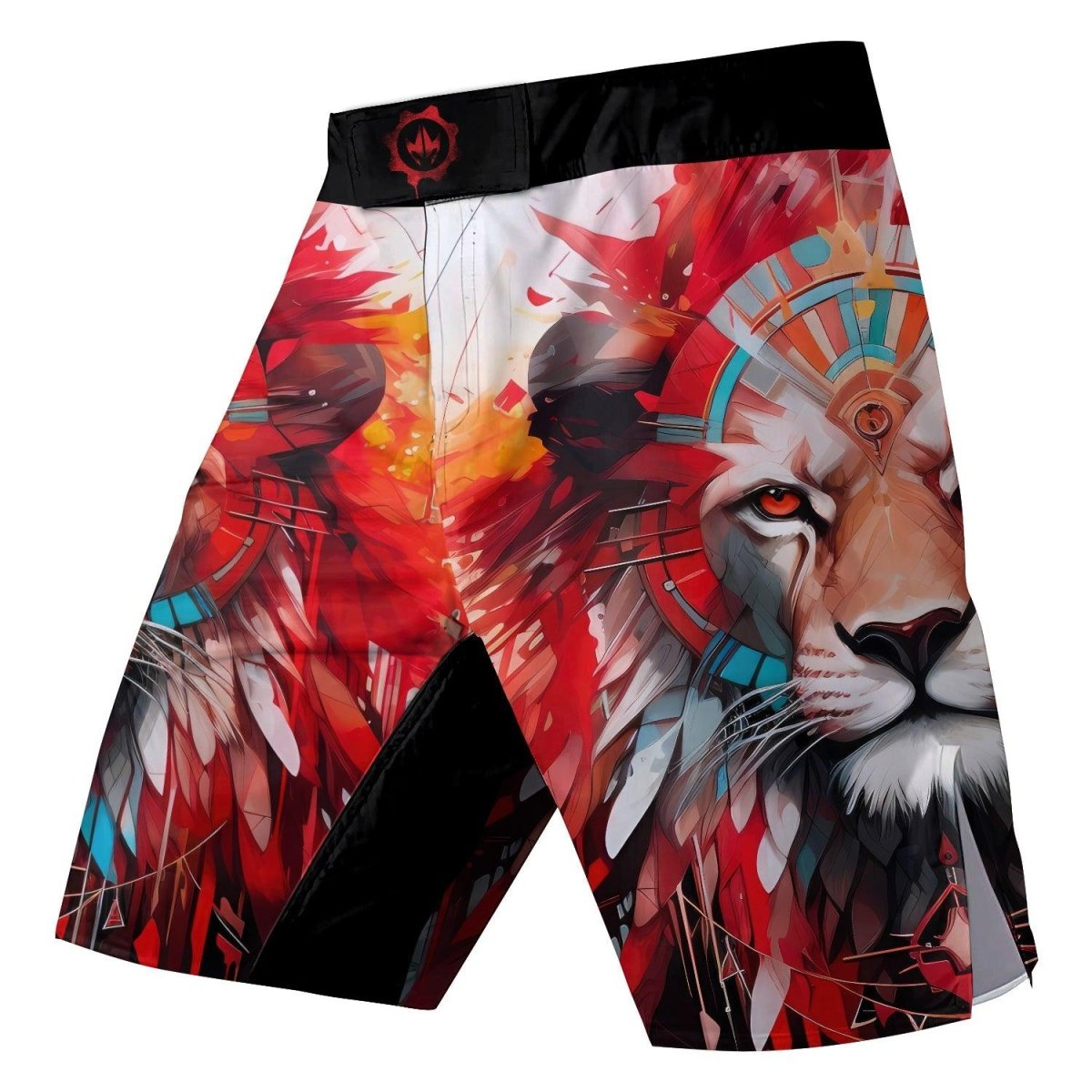 Lion Native Fight Shorts - BattleFitGear