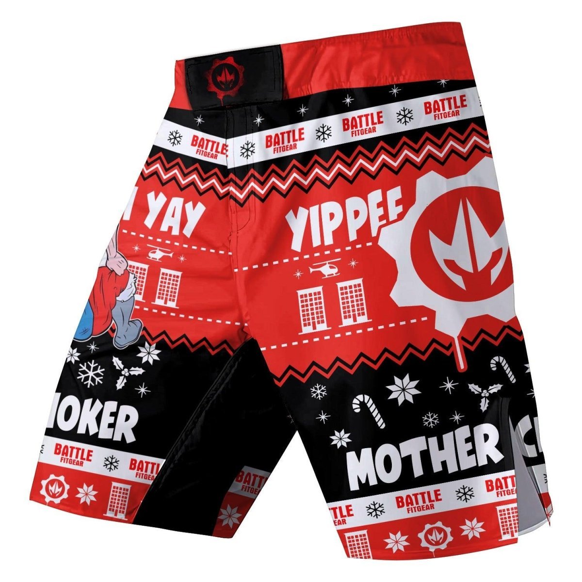 Yippe Ki - Yay Mother Choker Fight Shorts - BattleFitGear