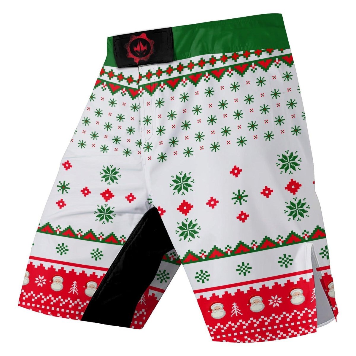 Merry Jitsmas Fight Shorts - BattleFitGear