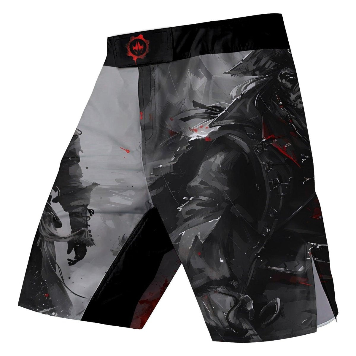 Shadow Pirate Caribbean Fight Shorts - BattleFitGear