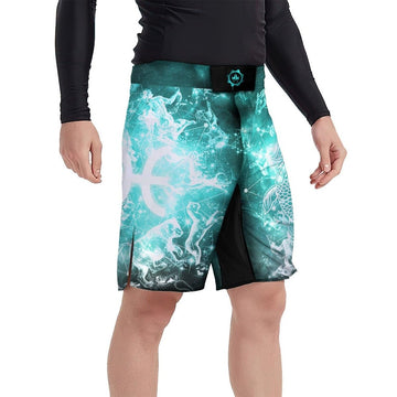 Zodiac Pisces Fight Shorts - BattleFitGear