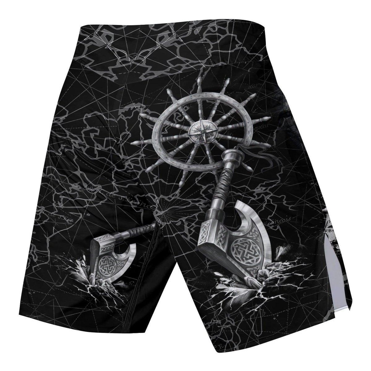 Viking Pirate Ship Shorts - BattleFitGear