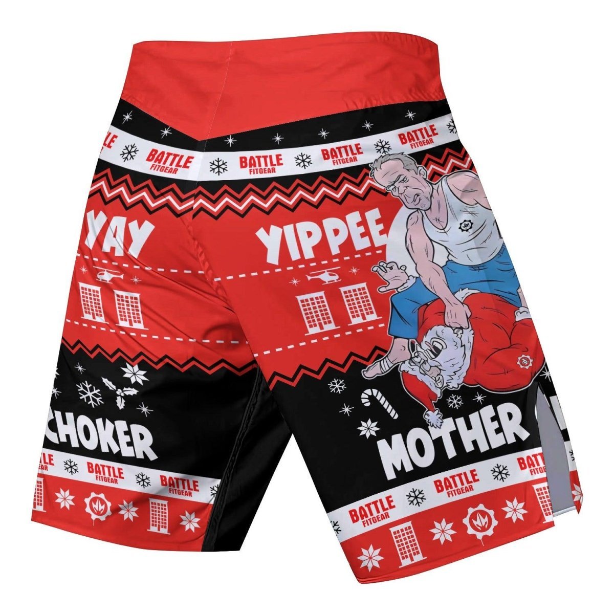 Yippe Ki - Yay Mother Choker Fight Shorts - BattleFitGear