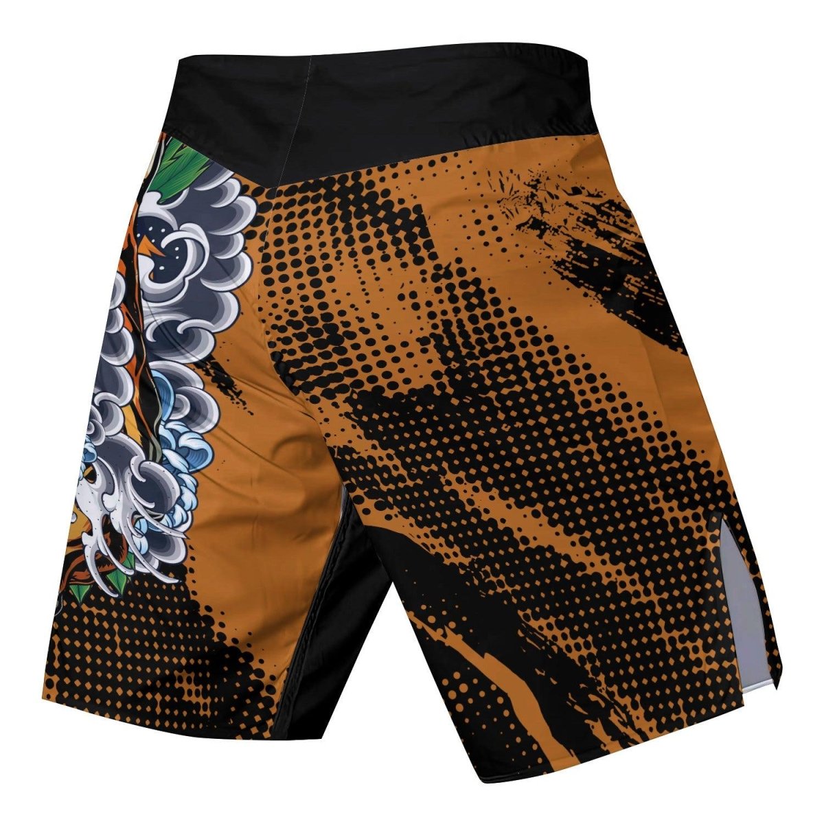 Flower Tiger Fight Shorts - BattleFitGear