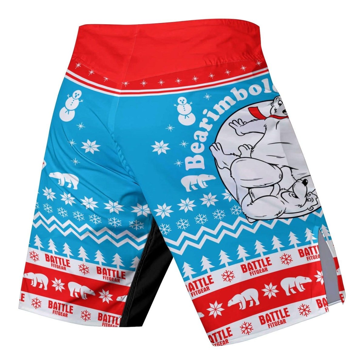 Bearimbolo - Ho - Ho Fight Shorts - BattleFitGear